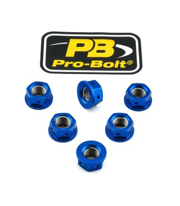 NUT SET SPROCKET 10X1.25 BL