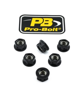 NUT SET SPROCKET 10X1.25 BK