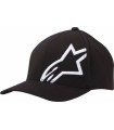 HAT CORP SHFT 2 BK/WT S/M
