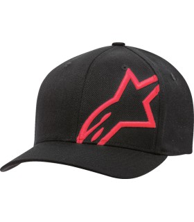 HAT CSHIFT CV BK/RED S/M