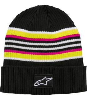 BEANIE CUFF BOLTED BLK O/S