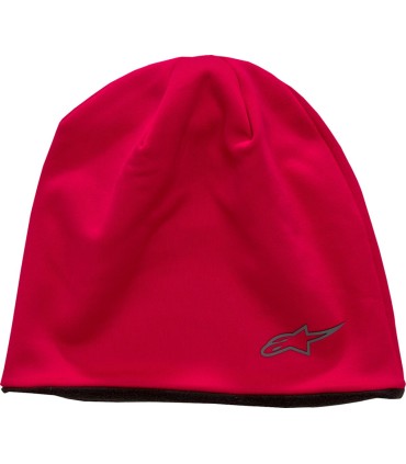 BEANIE TECH RED/BLK O/S