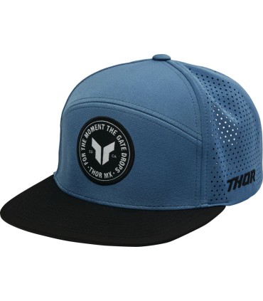 HAT BADGE SLATE BLUE