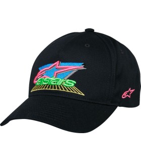 HAT CRV BILL SNP - VIVID BLK O