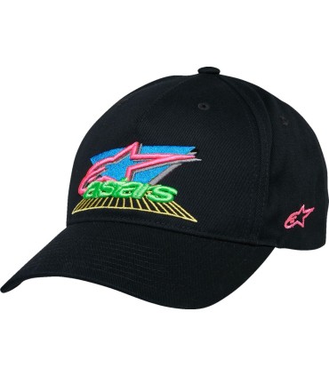 HAT CRV BILL SNP - VIVID BLK O