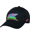 HAT CRV BILL SNP - VIVID BLK O