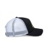 HAT TRUCKER AYESS BK/WH OS