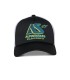 HAT TRUCKER AYESS BK/WH OS
