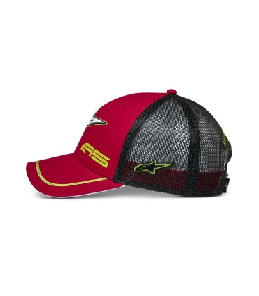 HAT TRUCKER EXCEED RD/BK OS