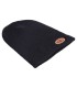 BEANIE OVAL BLACK