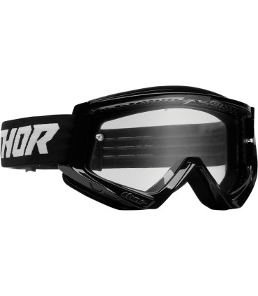 GOGGLE COMBAT RACER BK/WH