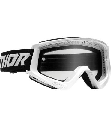 GOGGLE COMBAT RACR WH/BK