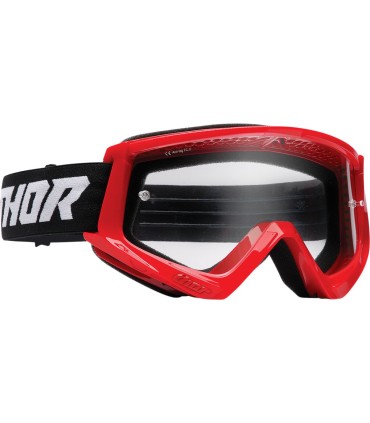 GOGGLE COMBAT RACER RD/BK