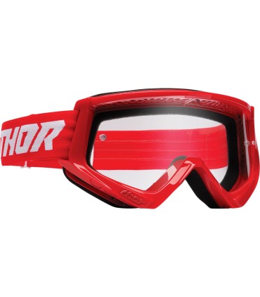 GOGGLE COMBAT RACER RD/WH