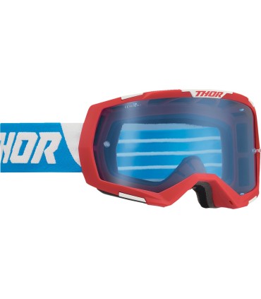 GOGGLE REGIMENT RD/WH/BL