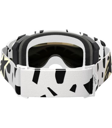 GOGGLE SUPERTECH CORP WHT/GLD 