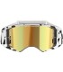 GOGGLE SUPERTECH CORP WHT/GLD 