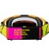 GOGGLE VISION 8 CORP YLW/PINK 