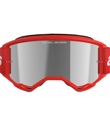 GOGGLE VISION 3 WORDMARK RED M