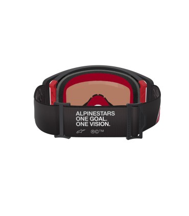 GOGGLE SUPERTECH CORP BLK/RED 
