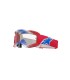 GOGGLE VISION 5 CORP RED/WT/BL