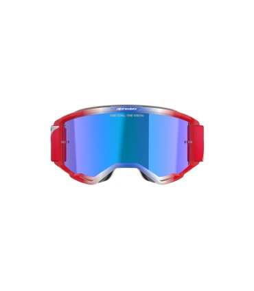 GOGGLE VISION 5 CORP RED/WT/BL