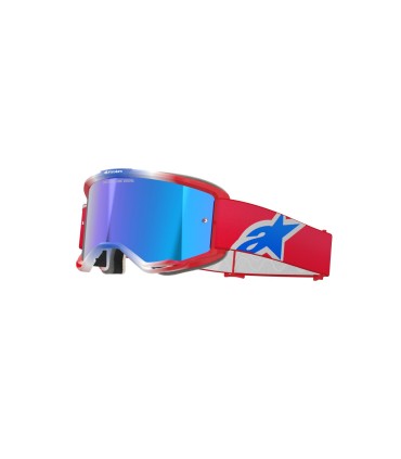 GOGGLE VISION 5 CORP RED/WT/BL