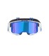 GOGGLE VISION 8 CORP BL/WT MIR