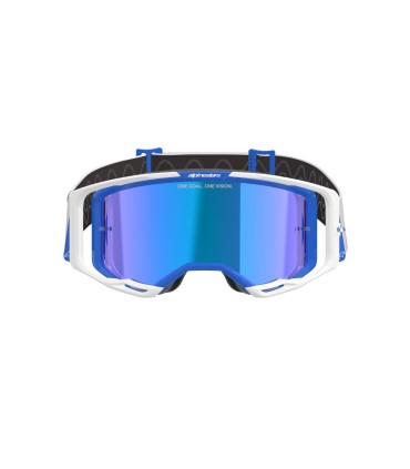 GOGGLE VISION 8 CORP BL/WT MIR