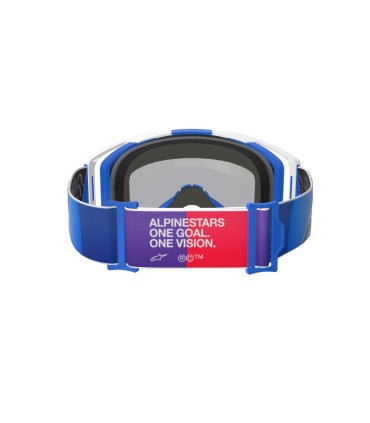 GOGGLE VISION 8 CORP BL/WT MIR