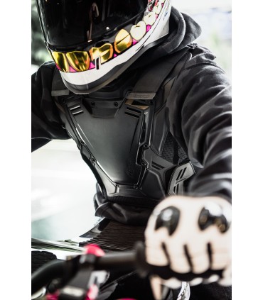 VEST FLD ARMOR3 STL L/XL