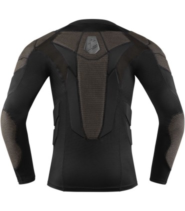 SHIRT FA COMPRESS BLK MD