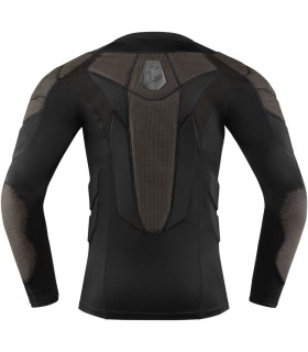 SHIRT FA COMPRESS BLK 3X