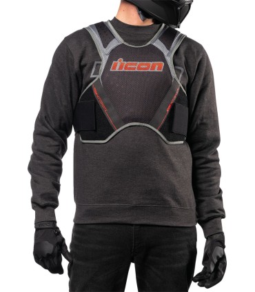 VEST SOFTCORE MB BK MD/LG