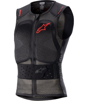 VEST NUC FLX PRO BK/RD S