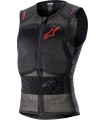 VEST NUC FLX PRO BK/RD S
