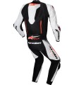 COMBINAISON GP-R7 1 pièce BLANC/NOIR/ROUGE 52