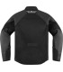JKT MESH AF LTHR CE BK LG