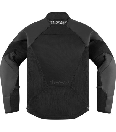 JKT MESH AF LTHR CE BK XL