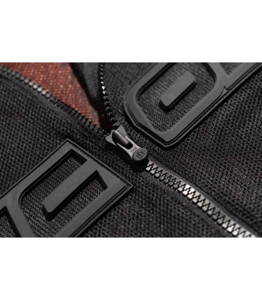 JKT MESH AF LTHR CE BK 2X