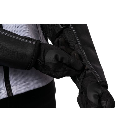 JKT MESH AF LTHR CE WT SM