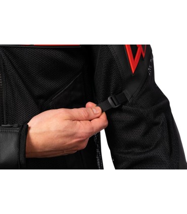 JKT MESH AF LTHR CE SL SM