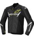 JACKET FSTR V3 AIRFLW LTHR BLK
