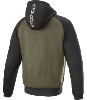 JACKET HOOD CHROME B/GN S