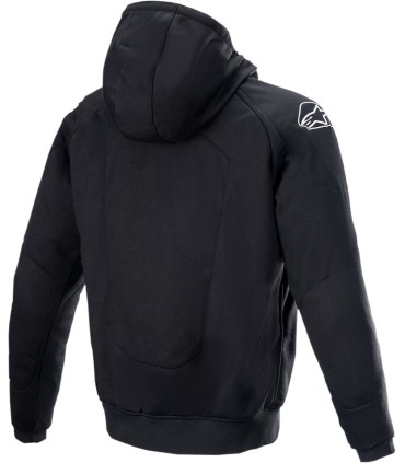 JACKET HOOD CHROME BK/YL M