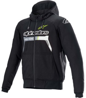 JACKET HOOD CHROME BK/YL 4X