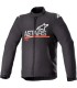 JACKET SMX WP BK/G/RD S