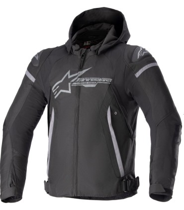 JACKET ZACA WP BLK/GY S