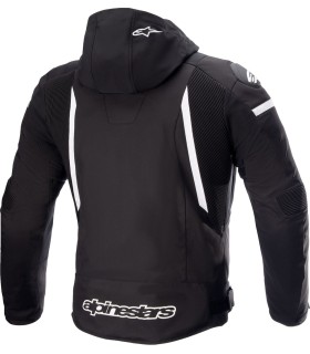JACKET ZACA WP BLACK/WHITE S