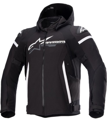JACKET ZACA WP BLACK/WHITE XL